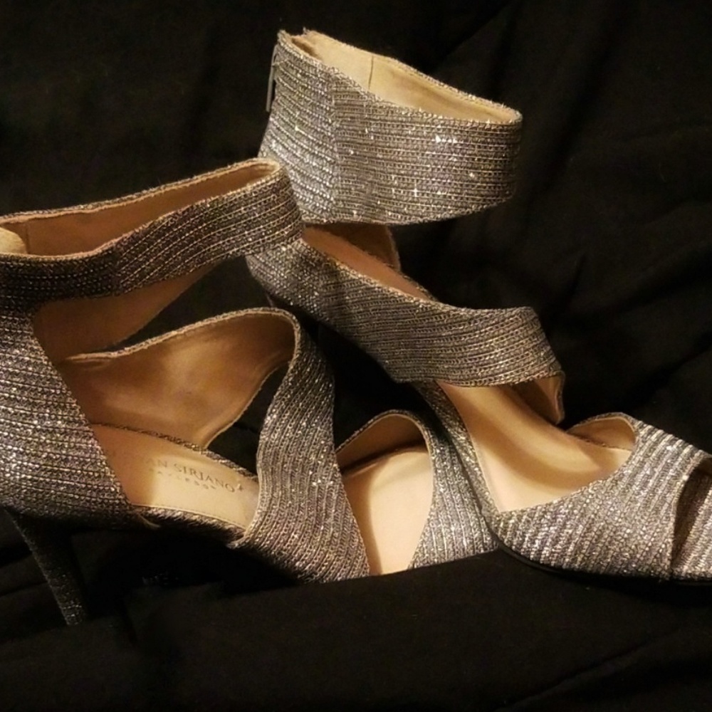 Christian Siriano Glitter Heels